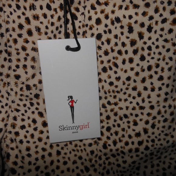 Skinnygirl by Bethenny Frankel Animal Print Jeans - Picture 10 of 13